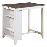 Daye White/Gray 3-Piece Counter Height Set by Homelegance at Eve Furniture