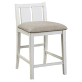 Daye White/Gray 3-Piece Counter Height Set by Homelegance at Eve Furniture