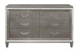 Tamsin Silver/Gray Metallic Dresser