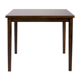 Delmar Burnished Brown 5-Piece Counter Height Set by Homelegance at Eve Furniture