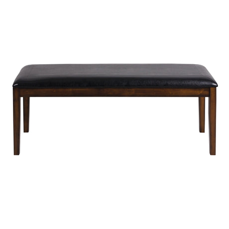 Delmar Burnished Brown 6-Piece Dining Set by Homelegance at Eve Furniture