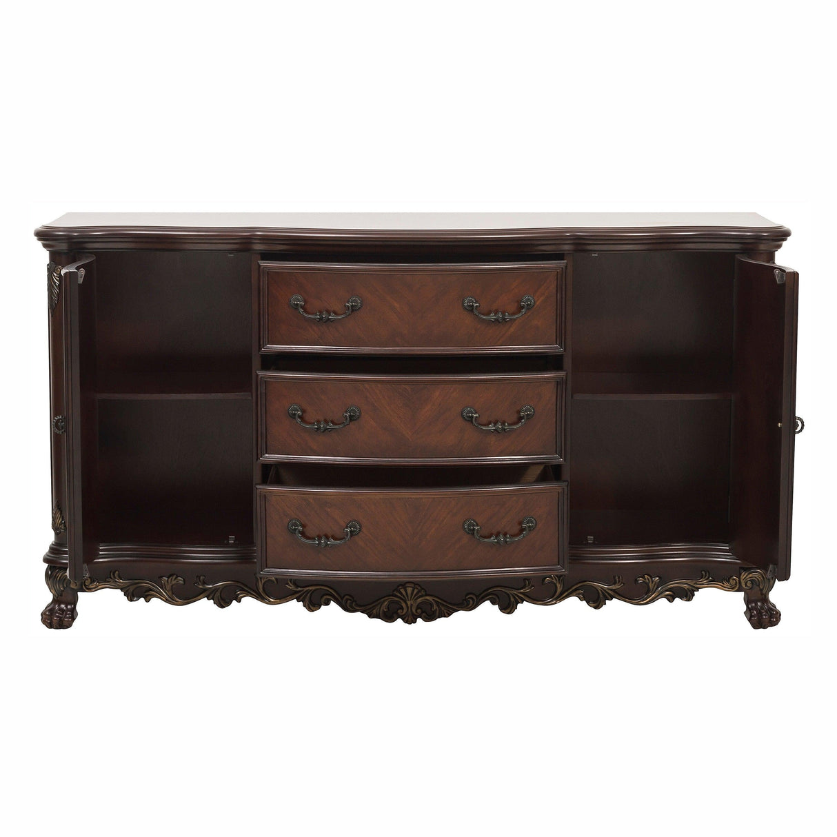 Deryn Park Cherry Buffet by Homelegance at Eve Furniture
