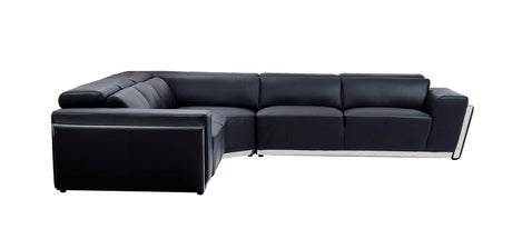 Domo Black 3-Piece Sectional by New Era Innovations at Eve Furniture