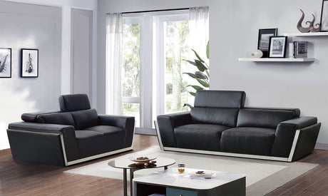 Domo Black Living Room Set by New Era Innovations at Eve Furniture