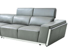 Domo Grey 3-Piece Sectional by New Era Innovations at Eve Furniture