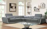 Domo Grey 3-Piece Sectional by New Era Innovations at Eve Furniture
