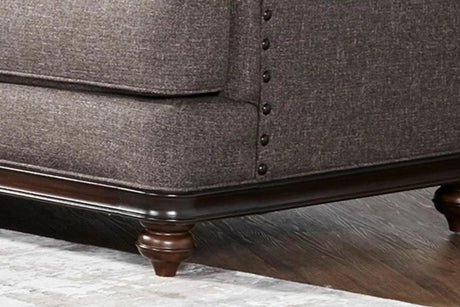 Driftwood Wood Trim Grey Living Room Set by New Era Innovations at Eve Furniture