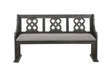 Arasina Dark Pewter Dining Bench