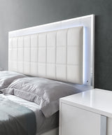 Beverly White Platform LED Bedroom Set B2180