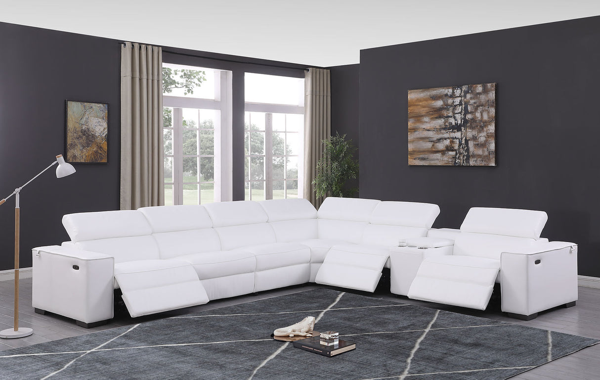 MI-631-7Pcs Picasso (White 3 Power) Sectional