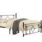 Morris Black Twin Metal Platform Bed