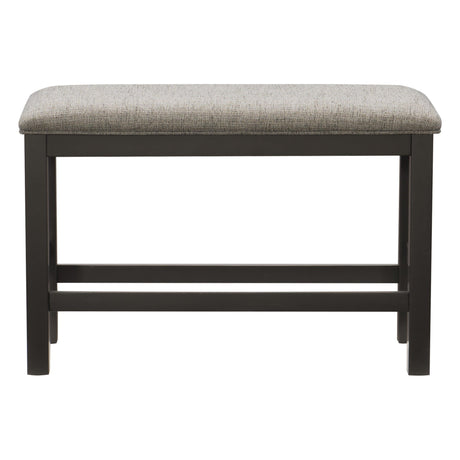 Elias Gray Counter Height Bench by Homelegance at Eve Furniture