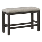 Elias Gray Counter Height Bench by Homelegance at Eve Furniture