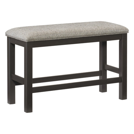 Elias Gray Counter Height Bench by Homelegance at Eve Furniture