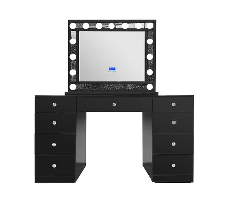 Ella Black Vanity Set by New Era Innovations at Eve Furniture