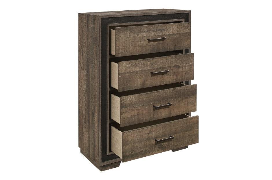 Ellendale Authentic Mahogany Chest by Homelegance at Eve Furniture