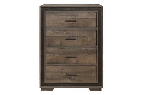 Ellendale Authentic Mahogany Chest by Homelegance at Eve Furniture