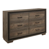 Ellendale Authentic Mahogany Dresser by Homelegance at Eve Furniture