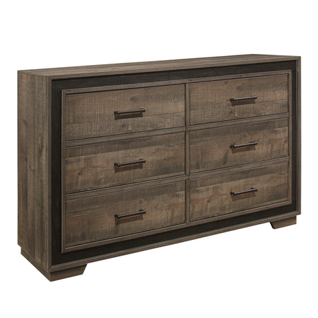 Ellendale Authentic Mahogany Dresser by Homelegance at Eve Furniture
