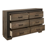 Ellendale Authentic Mahogany Dresser by Homelegance at Eve Furniture