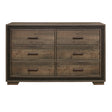 Ellendale Authentic Mahogany Dresser by Homelegance at Eve Furniture