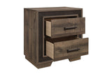 Ellendale Authentic Mahogany Nightstand by Homelegance at Eve Furniture