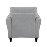 Ellery Dark Gray Chair by Homelegance at Eve Furniture