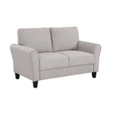 Ellery Sand Loveseat by Homelegance at Eve Furniture