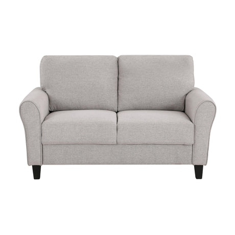 Ellery Sand Loveseat by Homelegance at Eve Furniture
