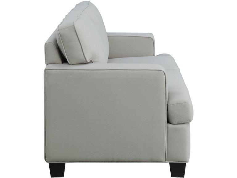 Elmont Khaki Loveseat by Homelegance at Eve Furniture