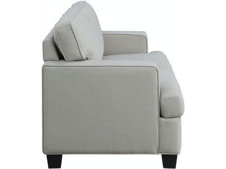 Elmont Khaki Loveseat by Homelegance at Eve Furniture