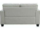 Elmont Khaki Loveseat by Homelegance at Eve Furniture
