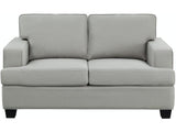 Elmont Khaki Loveseat by Homelegance at Eve Furniture