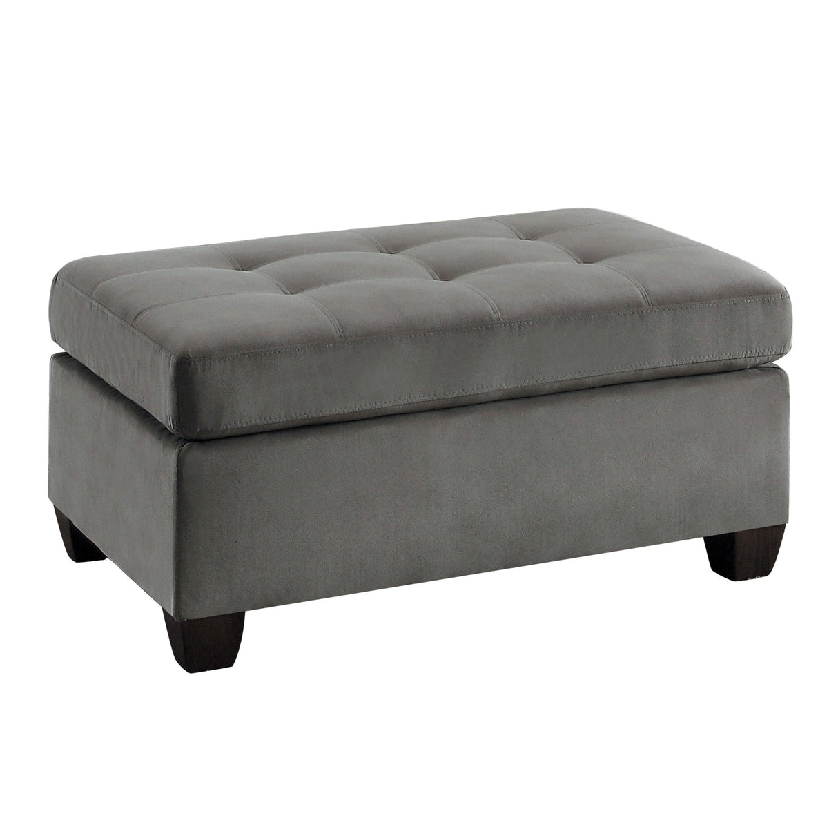 Emilio Taupe Ottoman by Homelegance at Eve Furniture