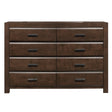 Erwan Espresso Dresser by Homelegance at Eve Furniture