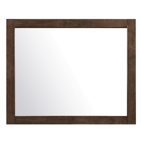 Erwan Espresso Mirror (Mirror Only) by Homelegance at Eve Furniture