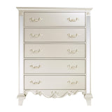 Ever Champagne Mirrored Chest by Homelegance at Eve Furniture