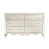 Ever Champagne Mirrored Dresser by Homelegance at Eve Furniture