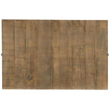 Factory Rustic Brown Cocktail Table by Homelegance at Eve Furniture