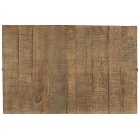 Factory Rustic Brown Cocktail Table by Homelegance at Eve Furniture