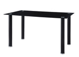 Florian Black Dining Table by Homelegance at Eve Furniture