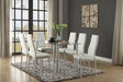 Florian White Dining Set by Homelegance at Eve Furniture