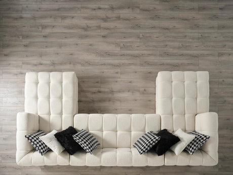 Florida Cream/White Sectional by New Era Innovations at Eve Furniture