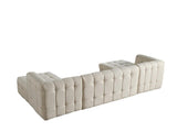 Florida Cream/White Sectional by New Era Innovations at Eve Furniture
