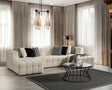 Florida Cream/White Sectional by New Era Innovations at Eve Furniture