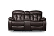 Floyd Brown Power Double Reclining Loveseat by Homelegance at Eve Furniture