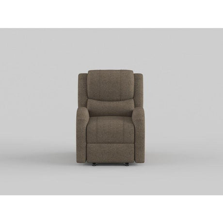 Foxcroft Brown Chenille Power Reclining Chair by Homelegance at Eve Furniture