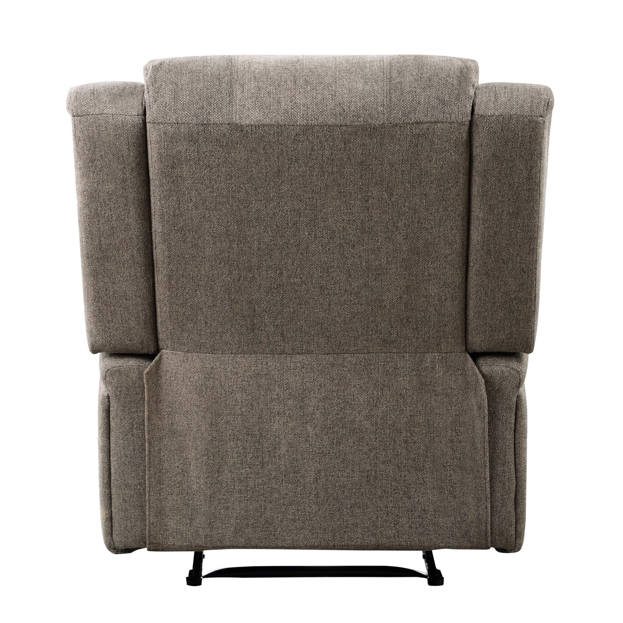 Foxcroft Brown Chenille Power Reclining Chair by Homelegance at Eve Furniture