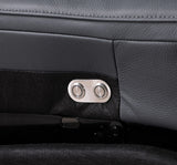 Franco Dark Grey 6-Piece 2 Power Reclining Sectional by New Era Innovations at Eve Furniture