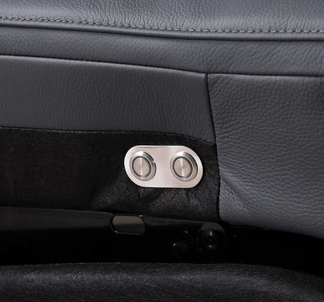 Franco Dark Grey 6-Piece 2 Power Reclining Sectional by New Era Innovations at Eve Furniture